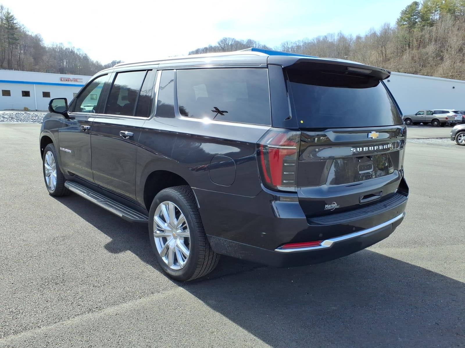 2025 Chevrolet Suburban — rear three-quarter view