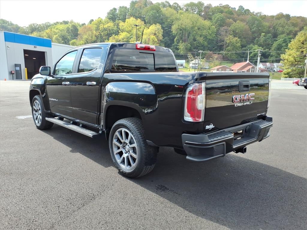 2022 GMC Canyon — rear three-quarter view